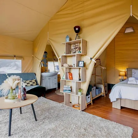 Civara - Private Glamping In Nature With Jakuzzi Luxuszelt Tsivarás