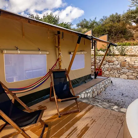 Luxuszelt Civara - Private Glamping In Nature With Jakuzzi Tsivarás