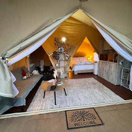 Civara - Private Glamping In Nature With Jakuzzi Tsivarás