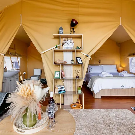 Civara - Private Glamping In Nature With Jakuzzi Luxury tent Tsivaras