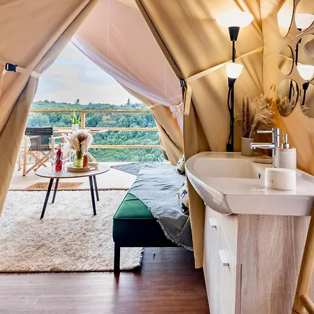 Civara - Private Glamping In Nature With Jakuzzi Luxury tent *
